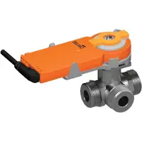 Belimo 3-Weg Regelklep G1-1/4 Kvs6.3 24VAC/DC 75s 2-10V 2Nm IP54 R518/KR24-SR