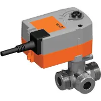 Belimo 3-Weg Regelklep G1 Kvs2.5 24VAC/DC Fail-Safe NO 90s 3-Punt 2.500Nm IP42 R512/TRF24-2-O
