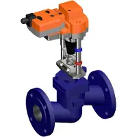 Belimo Klepafsluiter 30mm Flens DN100 Kvs145 24VAC/DC Fail-Safe 150s 2-10V 2000N IP54 H6100S/AVK24A-SR-TPC