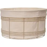 Ferm Living Fio opbergmand Cashmere-naturel, Ø53x30,2 cm