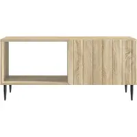 vidaXL Salontafel Sonoma-eikenhout, 90 x 50 x 40 cm, houtvezel