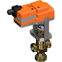 Belimo Klepafsluiter G1-1/8 15mm Slag Kvs0.63 24VAC/DC 150s 2-10V 1500N IP54 H411B/SV24A-SR-TPC