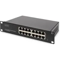 Digitus DN-80115-1 netwerk-switch Unmanaged Gigabit Ethernet (10/100/1000) 1U Grijs
