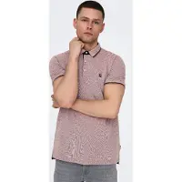 Only & Sons Shirt 'Fletcher' karamel / brokaat / zwart