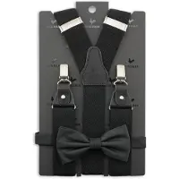 Sir Redman SR20065 ( SRCOMBI20065B ) bretels combi pack Essential Black