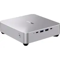Chuwi PC AuBox-P-K5, uitgerust met een Ryzen 7 8745HS processor, 16 GB geheugen, een SSD van 1 TB, Bluetooth-connectiviteit en Windows 11 Pro