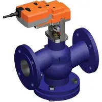 Belimo Klepafsluiter DN80 Flens 18mm Slag Kvs90 24VAC/DC Fail-Safe NC/NO 150s MP-Bus 0-10/2-10V 1000N IP54 H679N/NVK24A-MP-TPC
