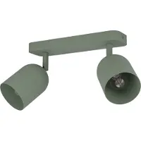 Eglo Tilston Spot - E14 - 28 cm - Groen - Kantelbaar