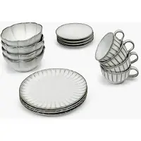 Serax Inku Breakfast Set - Set van 16 Off White