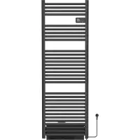 Boss & Wessing Elektrische radiator bws cora met blow 164x54 cm mat zwart smart wifi