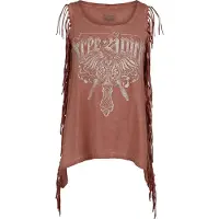 Rock Rebel by EMP Top - Free Spirit Top - S tot XL - voor Vrouwen - rood - Maat XL