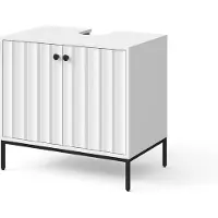 Vicco Eliza Wastafelonderkast – 70 x 63 cm Witte golf