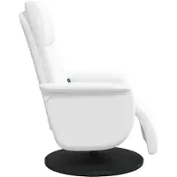vidaXL Massage Relaxstoel Wit 71 x 90 x 105 cm Kunstleer