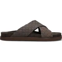Stefano lauran Heren Slippers 26001 - Taupe - Maat 43