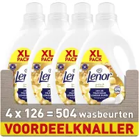 Lenor Wasverzachter - Amber & Orchidee - 4 x 126 Wasbeurten