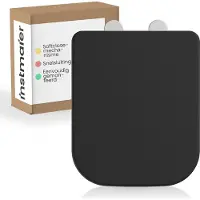 INSTMAIER Helma - WC bril - Duroplast - hoekige vorm - Zwart