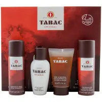 Tabac Herengeuren Tabac Original Cadeauset After Shave Lotion 50 ml + Bath & Shower Gel 50 ml + Deodorant Spray 50 ml + scheerschuim 50 ml