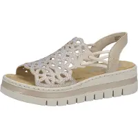 Rieker damessandaal beige