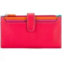 Mywalit Continental Portemonnee Leer 20 cm rood