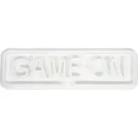 Preyon Blue Eye Bait GAME ON Neon LED-bord, blau, gaming wanddecoratie voor speelkamer, USB-verlichtingsbord en LED-lamp voor de kinderkamer