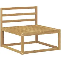 vidaXL Buiten Midden Sofa Wit 79 x 83 x 73 cm