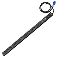 Digitus SMART PDU Stekkerdoos 0U, IEC 60309 32A/250V stekker, 18x C13 10A/250V stopcontacten, 6x C19 16A/250V, 32A