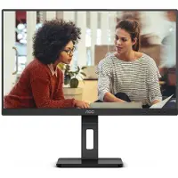 AOC 24E3QAF, 60,5 cm (23,8"), 24E3QAF, 16:09, HDMI+DP, IPS, verstelbaar, zwart, detailhandel