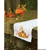 Vervaco - Perlaida loper kit - Eekhoorn in de herfst - PN-0149901 - Borduren - Borduurpakket - Borduurpakket volwassenen - Borduurpakket kind