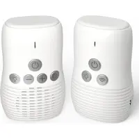 Youha Audio Babyfoon - DECT Babyphone zonder Camera - Babyfoon zonder Wifi - Tweerichtingscommunicatie - Nachtlampje - 280 Meter Bereik