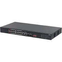 Dahua S3218-16ET-135 18-poorts unmanaged desktop switch met 16-poorts PoE