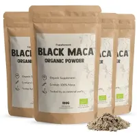 Cupplement - Zwarte Maca Poeder Biologisch - Multipack 400 g
