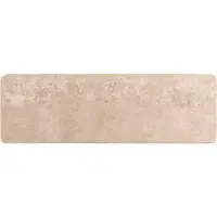 vidaXL Tapijt Runner MARSA Beige 100 x 300 cm Polyester en PVC