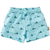 Fresk UV Zwembroek voor Jongens 122 - Sneldrogende Zwemkleding - UV-bescherming UPF 50 - Zwemshort Kinderen - Blauw - Submarine