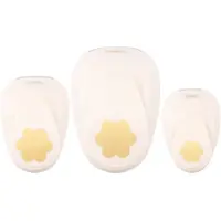 Vaessen creative Pons Set - Figuurpons - Bloemen - 3 st. - 1,4 tot 3,7 cm