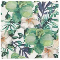 Papstar 10x20 Servetten 3-laags 1/4 vouw 33 cm x 33 cm Tropic