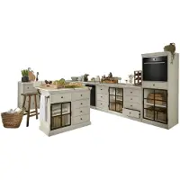 Loberon Keukenkasten set van 5 Orlévine