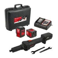 EUROBOOR accu rechte slijper complete set - EBG.600/18V 9Ah