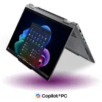 Lenovo ThinkPad X1 2-in-1 Gen 11 Intel Core Ultra 7 355-processor LPE-cores tot 3,50 GHz en P-cores tot 4,70 GHz, Windows 11 Pro 64, 1 TB SSD TLC Opal - 21V9CTO1WWBE1, Grey