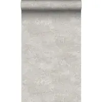 Origin Wallcoverings behang natuursteen met craquelé effect lichtgrijs - 347565 - 53 cm x 10,05 m