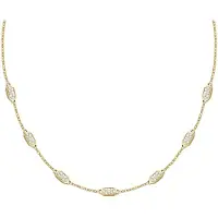 Karl Lagerfeld - KLAYC58 - Ketting - Dames - CRYSTALS - 40+5 cm