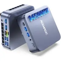 AceMagic Mini PC - Intel Core 14500HX - 32GB DDR4 1TB SSD - 14th Gen Intel UHD Graphics- Type-C - BT5.2 - WiFi6 - Windows 11 Pro