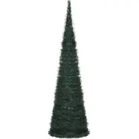 vidaXL Kunstkerstboom met verlichting pop-up 150 cm groen