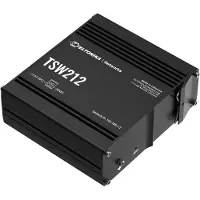 Teltonika TSW212 netwerk-switch Managed L2 Gigabit Ethernet (10/100/1000) Zwart