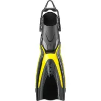 Tusa Hyflex Switch Duikvinnen - High-Performance zwemvinnen met efficiënte krachtoverdracht - Zwart/Geel - Maat XS (34–38) - (22–24 cm) - SF-0104 XS FY