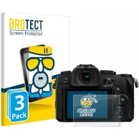 BROTECT - Screenprotector voor Panasonic Lumix DC-G91 - Folie Beschermfolie Beschermglas matte 3 Stuks
