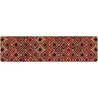 vidaXL Tapijt Runner MARSA Multikleur 100 x 400 cm Polyester en PVC