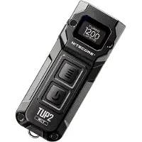 Nitecore TUP2 Classic Black, oplaadbare sleutelhangerzaklamp, 1200 lumen