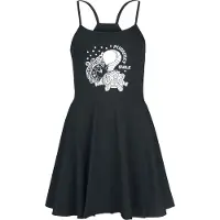 Alice im Wunderland - Disney Mini-jurk - Grinsekatze - Purrfect Smile - S tot 3XL - voor Vrouwen - zwart - Maat L