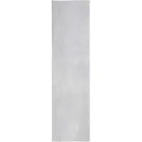 vidaXL Middelpolig zacht en wasbaar tapijt HUARTE Grijs 400 x 80 cm