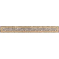 vidaXL Tapijt Runner MARSA Grijs 50 x 450 cm Polyester en PVC